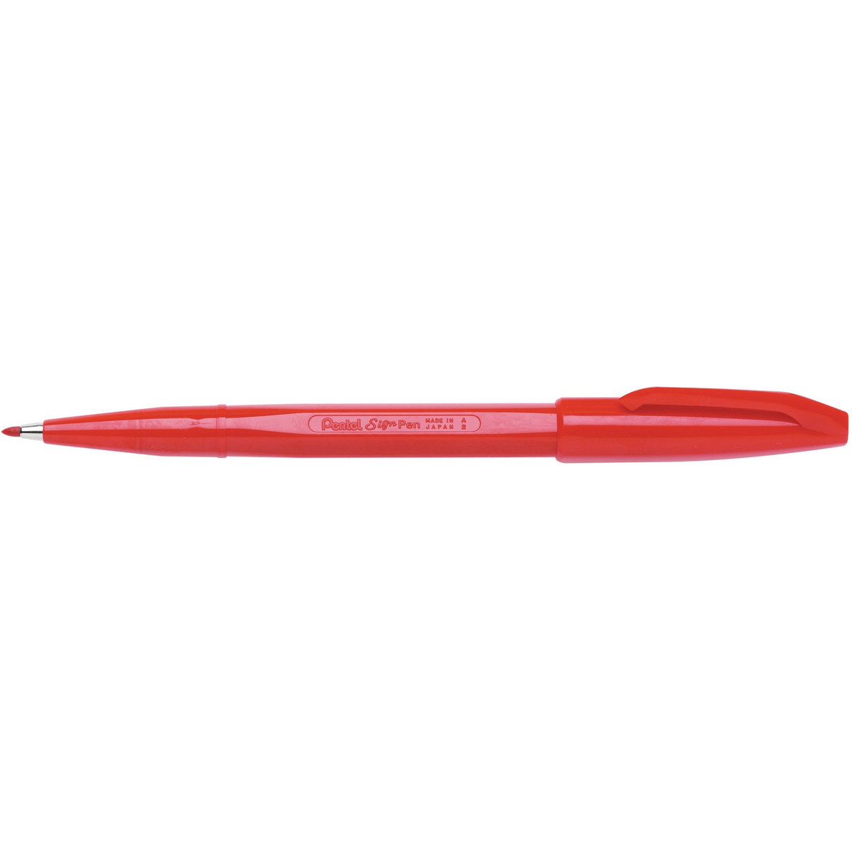 PENTEL Pisak PENTEL S520 Sign Pen na bazie wody czerwony DLP.040