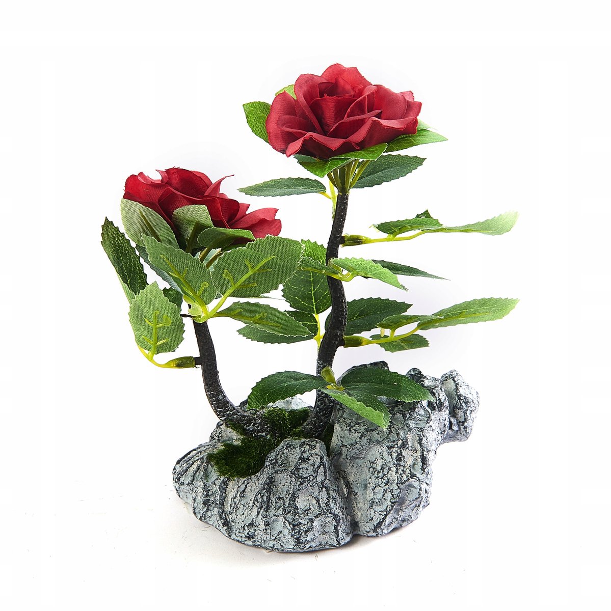 Kwiat Róży Krzak Sztuczna Roślina Różne Kolory