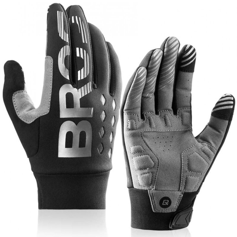 Rękawiczki Rowerowe Długie Rockbros S209Bk