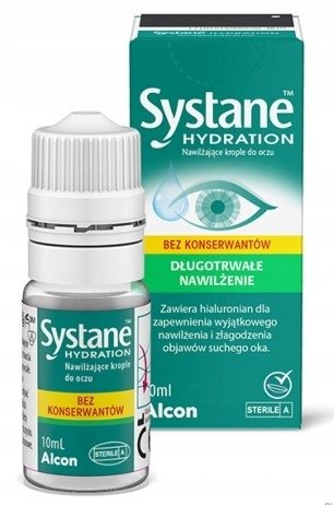 Alcon Krople do oczu Systane Hydration bez konserwantów 10 ml [krople}Systane300651510171