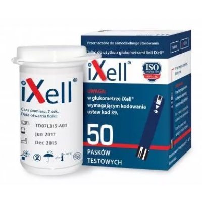 Roche iXell paski testowe 50 sztuk 9046758