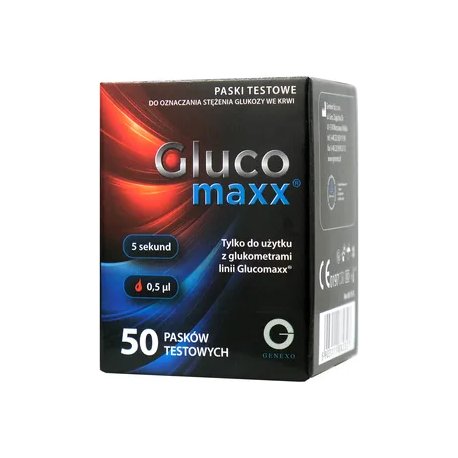 Genexo Glucomaxx test paskowy 50 pasków 9077943