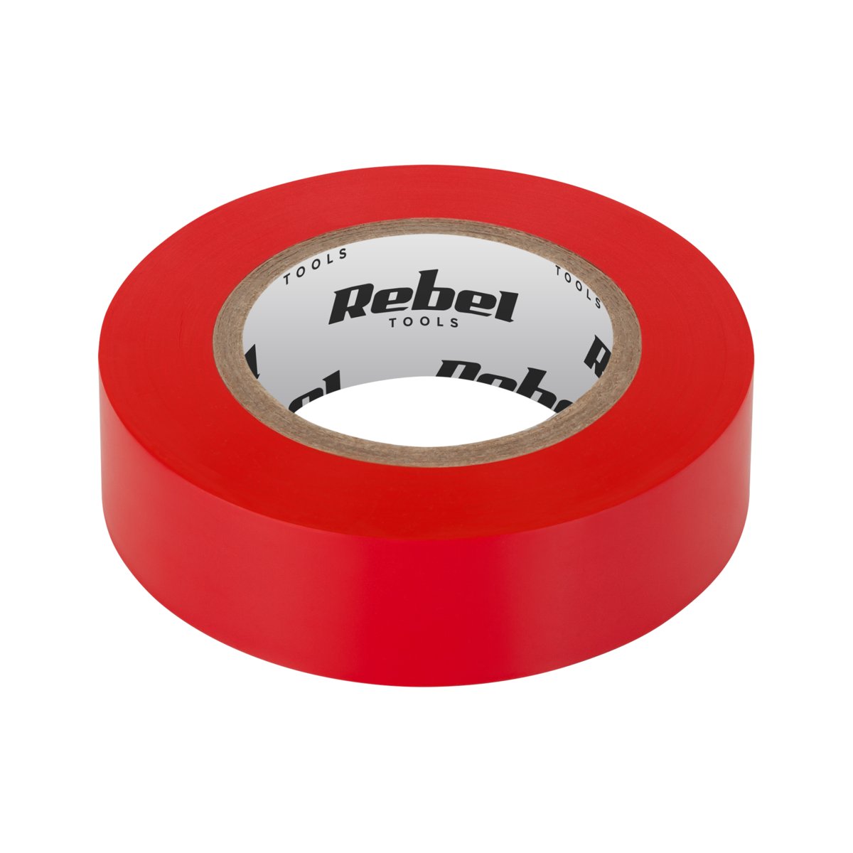 REBEL Taśma izolacyjna klejąca REBEL (0,13 mm x 19 mm x 10 yd) czerwona NAR0425