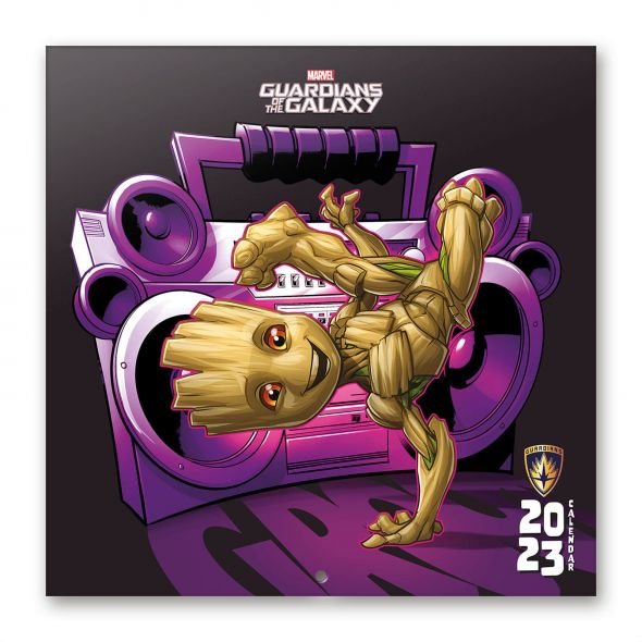 Kalendarz miesięczny, 2023, Marvel I am Groot