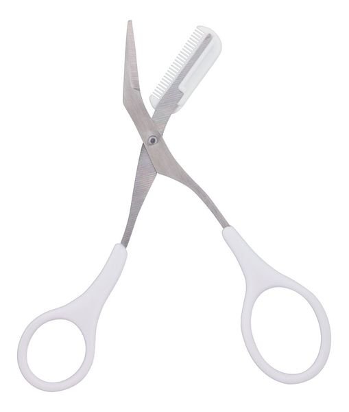 Essence EYEBROW SCISSORS & COMB nożyczki i grzebień do brwi