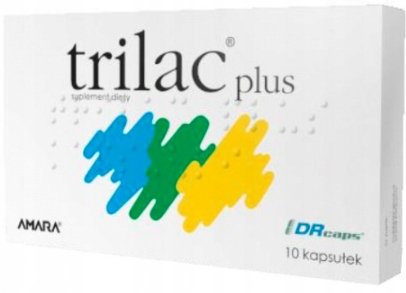 TRILAC Plus, 10 kapsułek