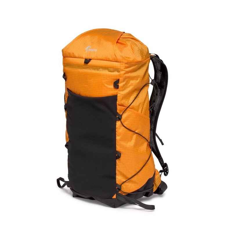 Lowepro RunAbout 18 l, ultralekki plecak fotograficzny, plecak trekkingowy, idealny na jednodniowe wycieczki, trwały i składany, kolor pomarańczowy LP37443-PWW