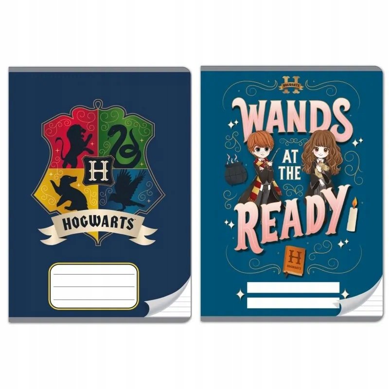 Zestaw 2X Zeszyt W Linię Harry Potter 32K