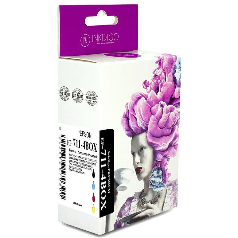 Inkdigo Tusz INKDIGO do EPSON T711-4 Multibox