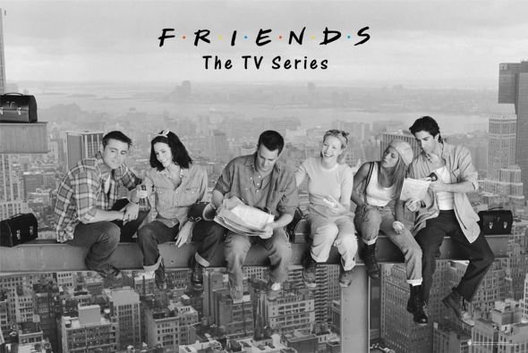 Friends Lunch On A Skyscraper - plakat