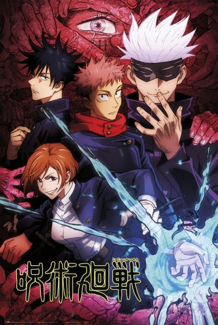 Jujutsu Kaisen - plakat