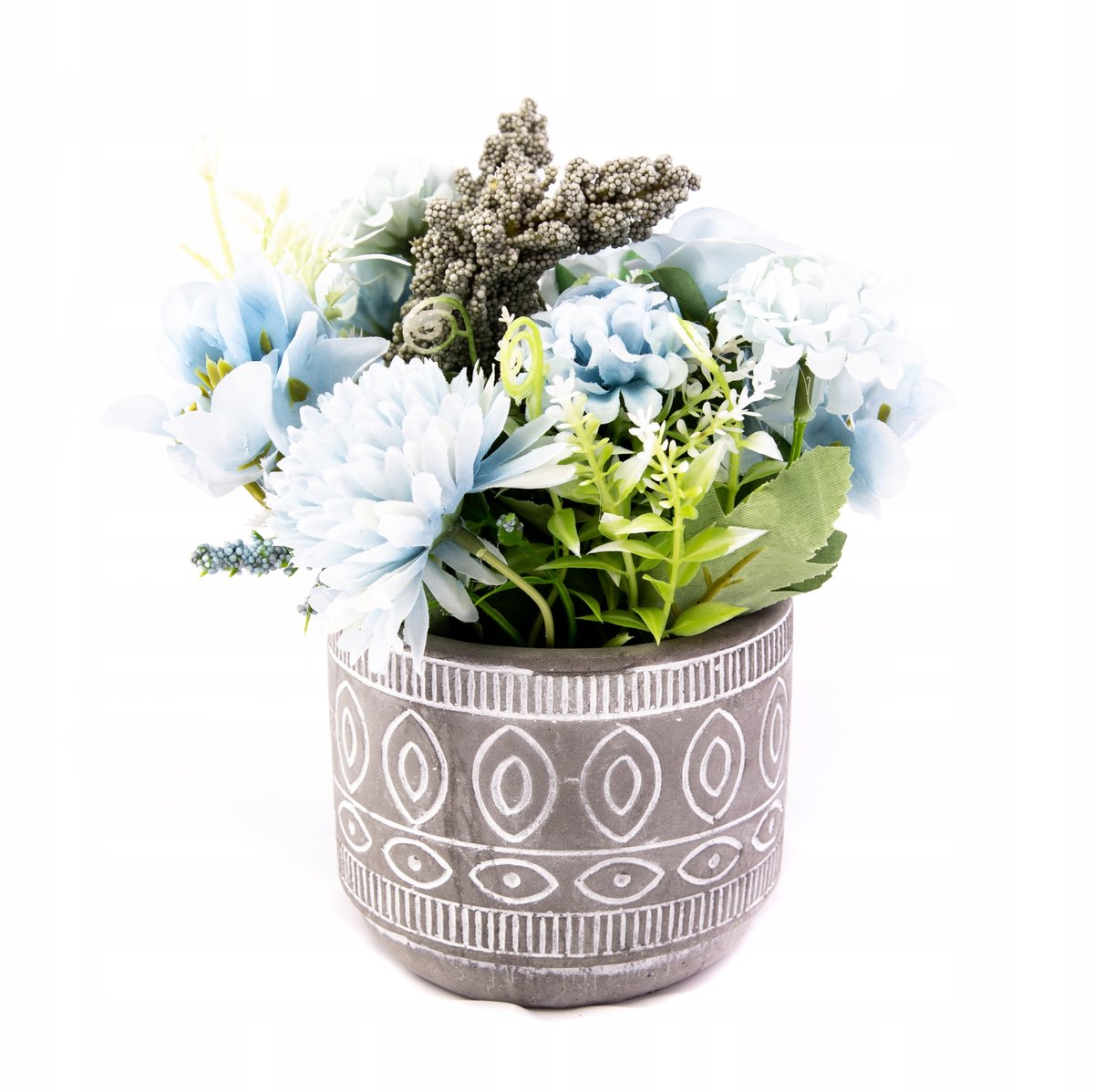 Sztuczny Kwiat W Doniczce 19Cm Różne Kolory