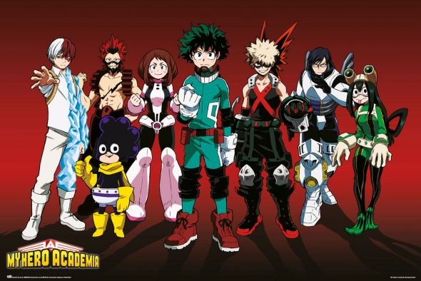 My Hero Academia Hero Version - plakat