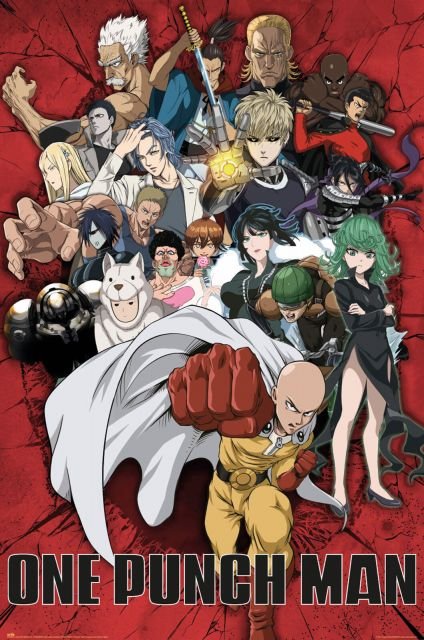 One Punch Man Heroes - plakat