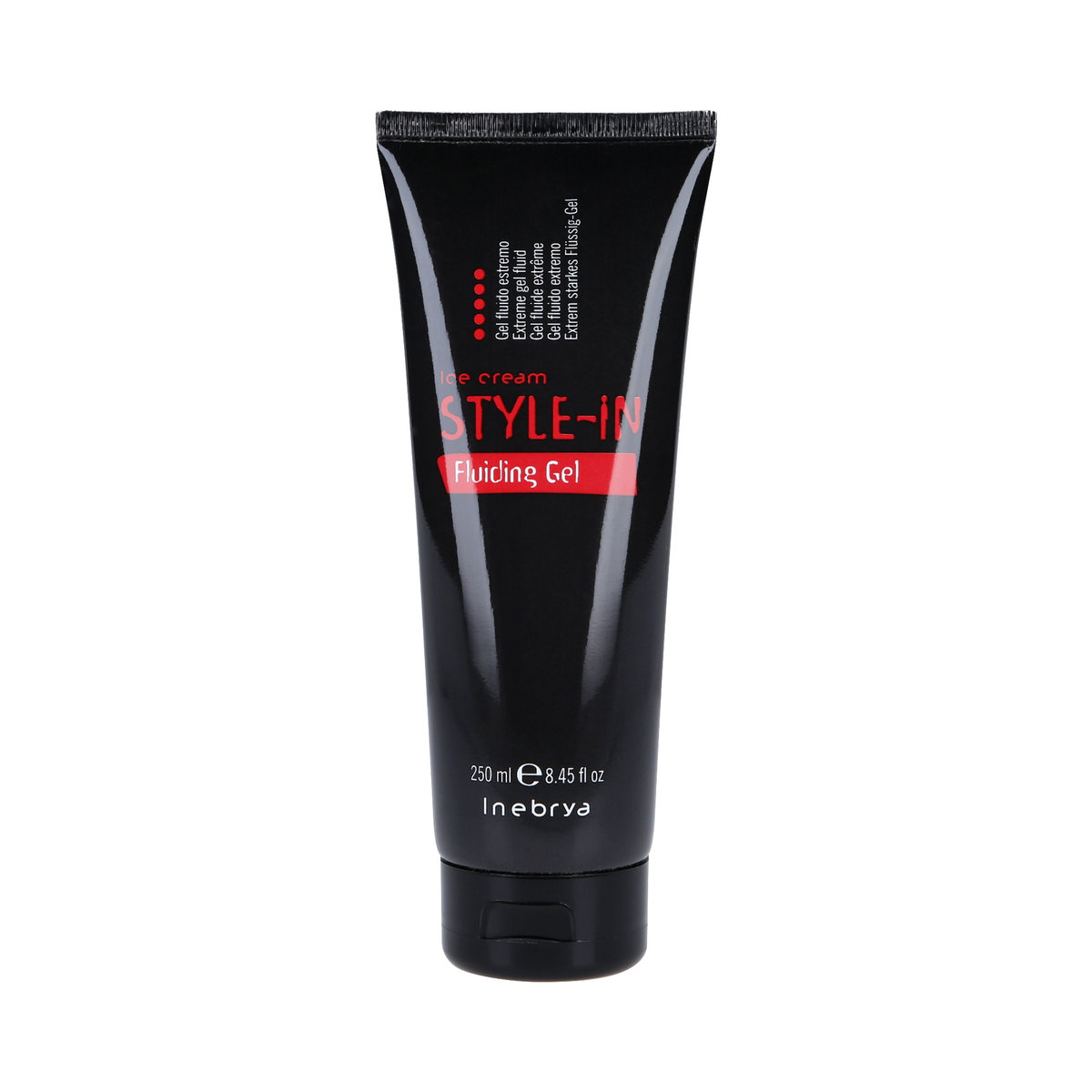 Inebrya, Style-in Fluiding, Bardzo mocny żel do stylizacji, 250 ml