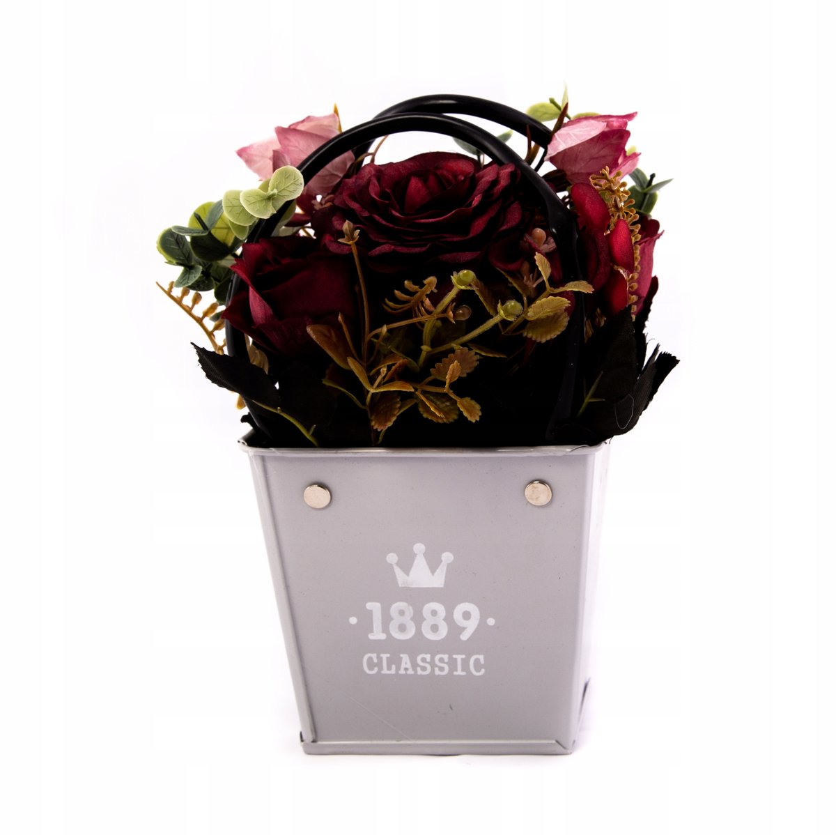 Sztuczne Kwiatki W Doniczce 19Cm Różne Kolory