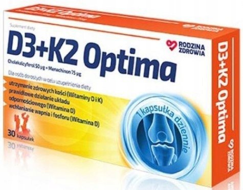 Optima Rz d3+k2 x 30 kaps