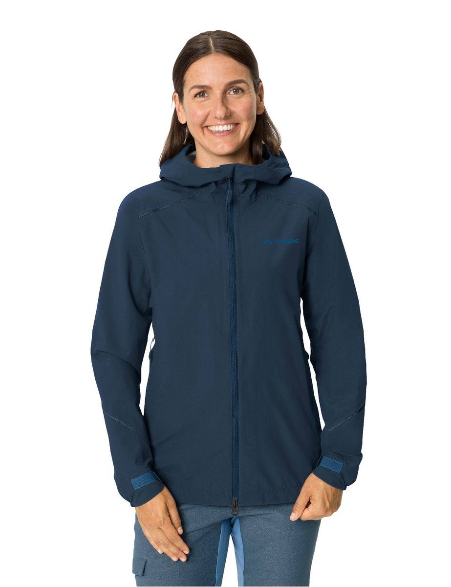 VAUDE VAUDE Yaras IV Rain Jacket Women, niebieski EU 36 | XS 2022 Kurtki przeciwdeszczowe 423301790360