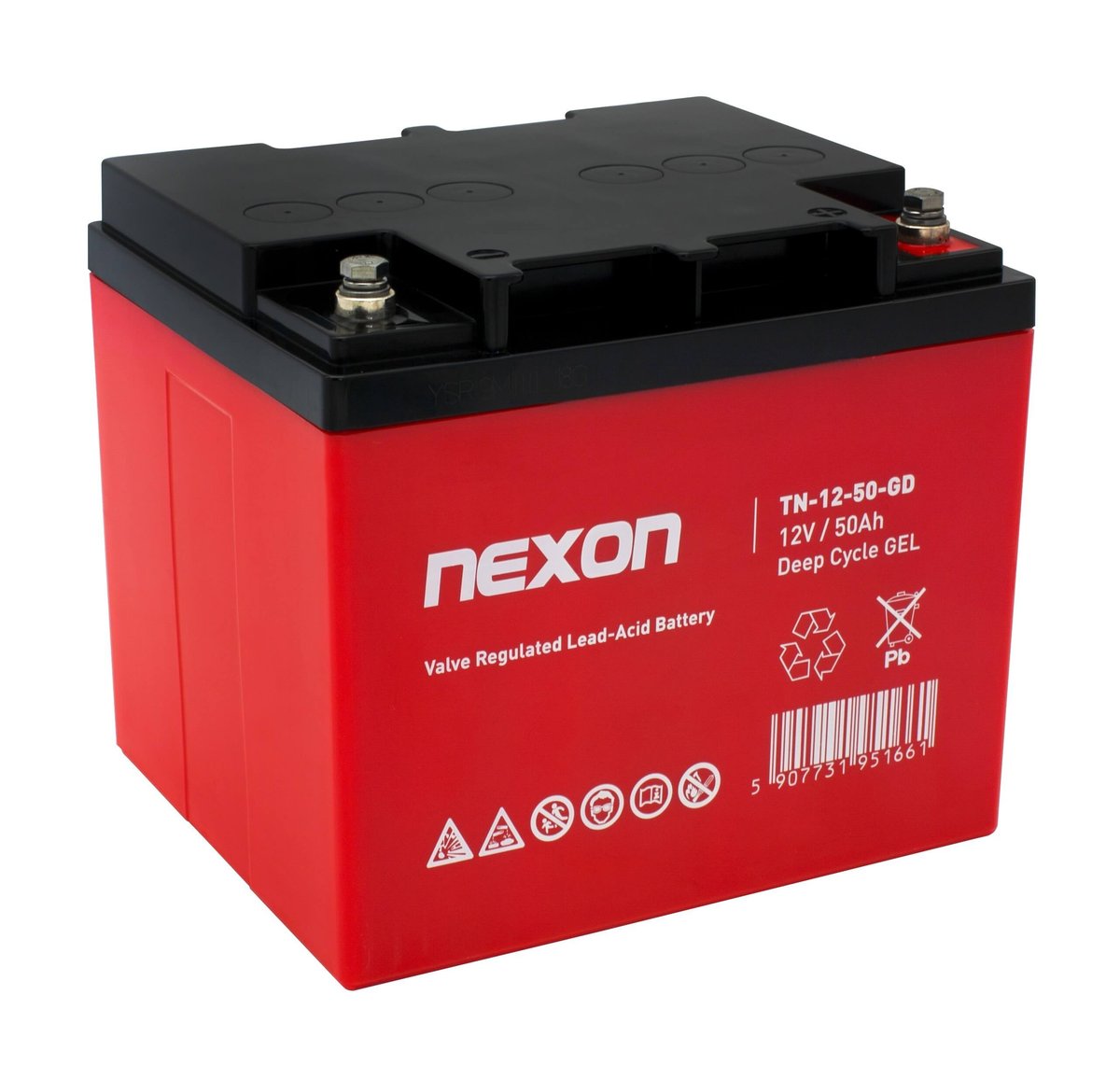 Techtru Akumulator żelowy NEXON 50-12 (12V 50Ah)