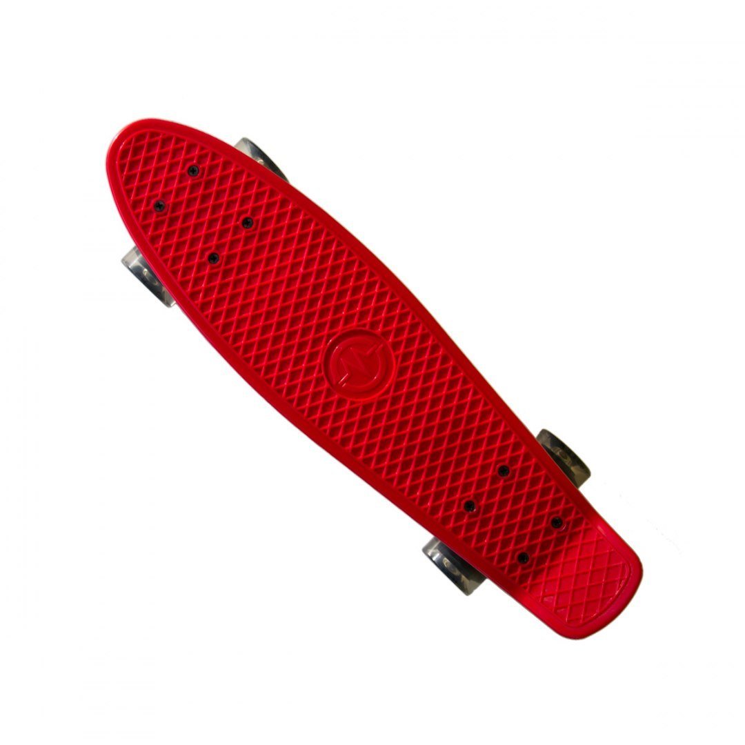 Master tworzywo sztuczne-Board ze źródłami światła rolki Mini Cruiser, czerwony, jeden rozmiar MAS-B097-red