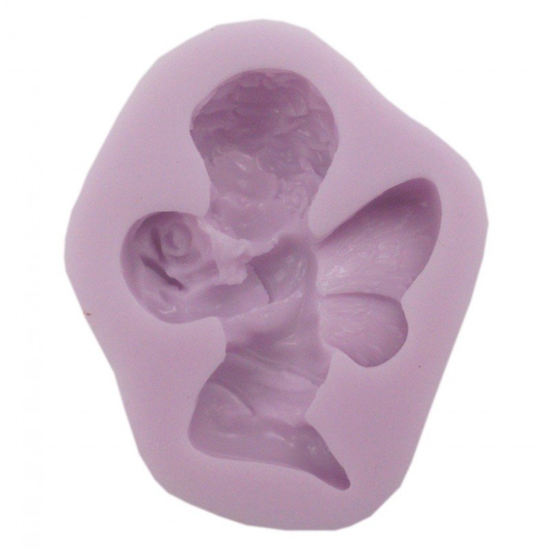 Pentart Foremka Silikonowa Słodki Aniołek Z Różą