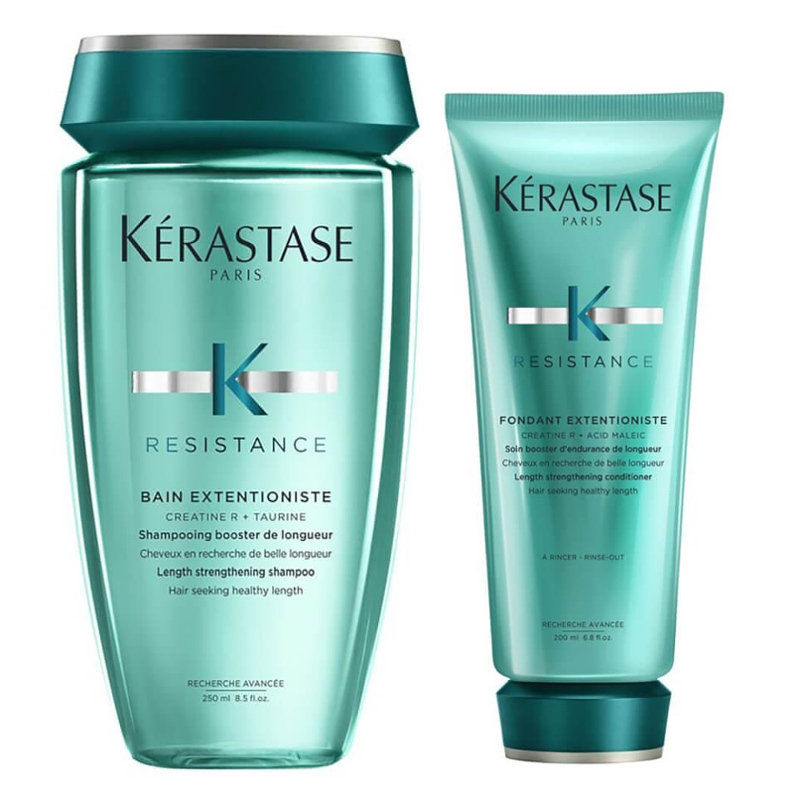 Kerastase Resistance Extentioniste | Wzmacniający zestaw do włosów długich kąpiel 250ml + odżywka 200ml