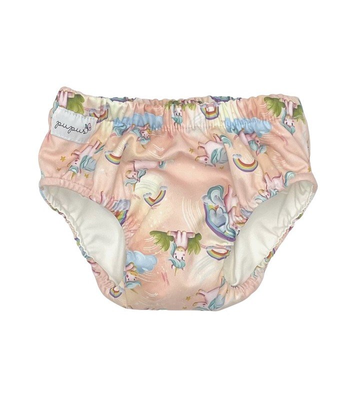 Majtki Treningowe, Bawełna, Jednorożce, Rozmiar M (10-13 Kg), Pupus
