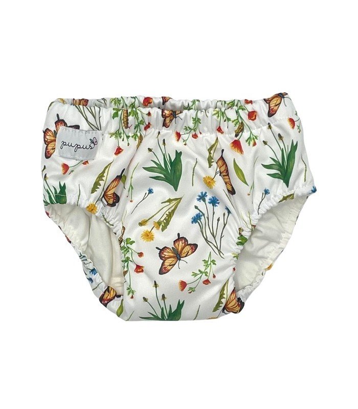 Majtki Treningowe, Bawełna, W Trawie, Rozmiar M (10-13 Kg), Pupus