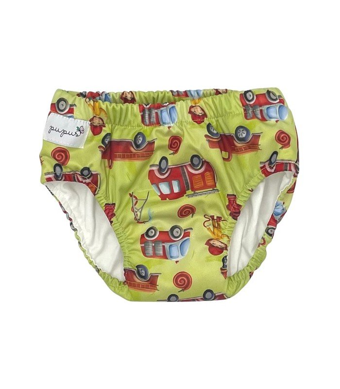 Majtki Treningowe, Bawełna, Straż Pożarna, Rozmiar M (10-13 Kg), Pupus
