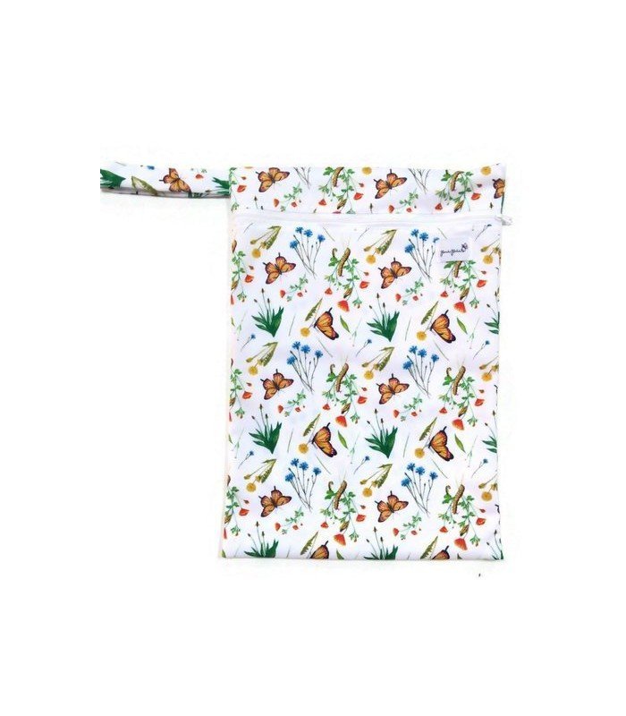 Worek Pul Na Brudne Pieluszki, Średni 42X30 Cm, W Trawie, Pupus