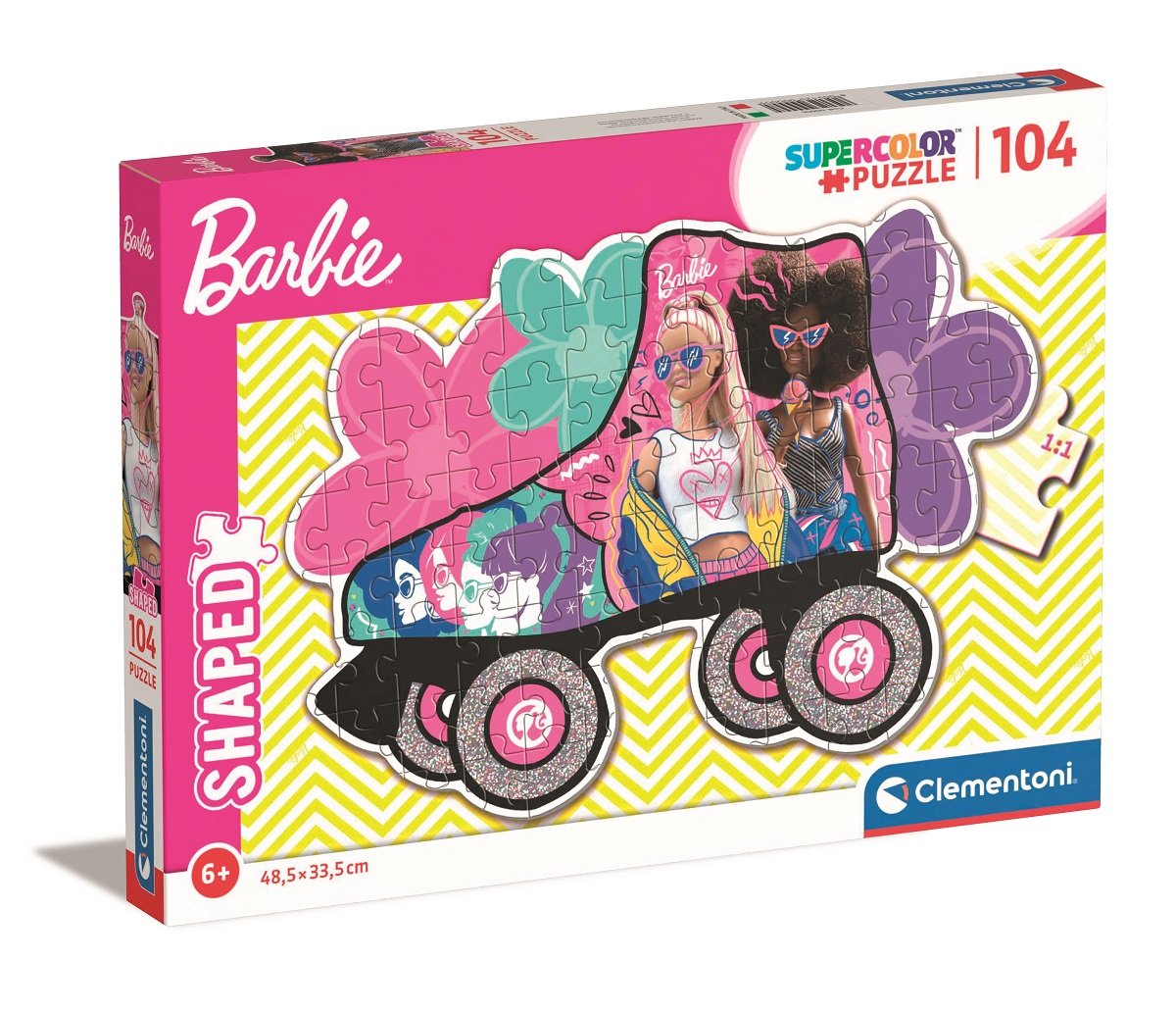 Puzzle 104 Wyjątkowa kolekcja Barbie - Clementoni