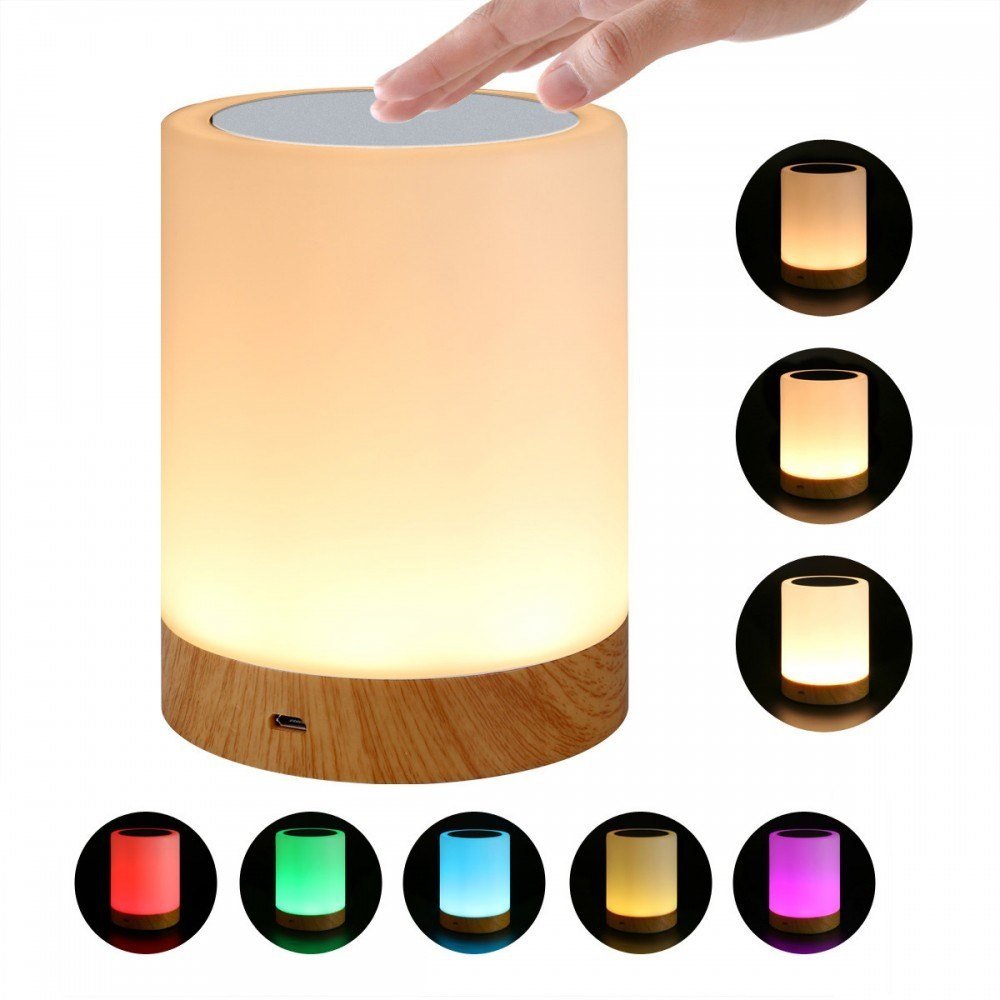 Techly Lampka Nocna Rgb Dotykowa