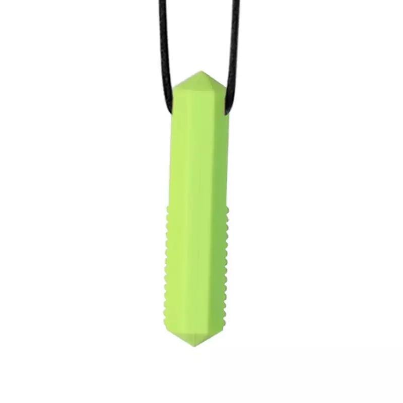 Gryzak Logopedyczny Terapeutyczny Diamencik Zielony Limonkowy