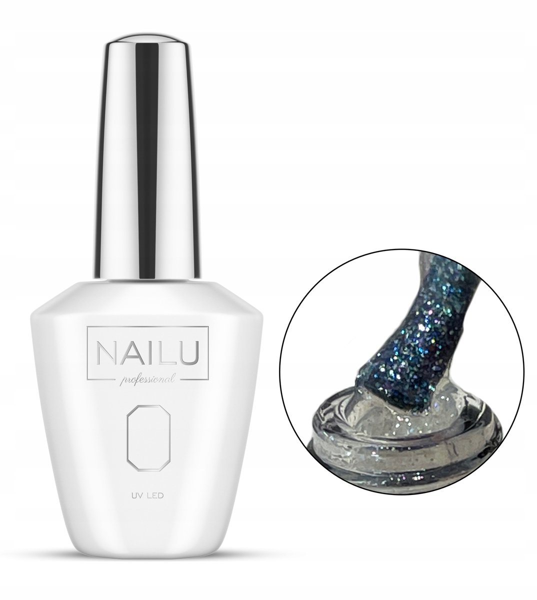 Nailu, Lakier hybrydowy Top coat #092 Hello Party, 8 ml