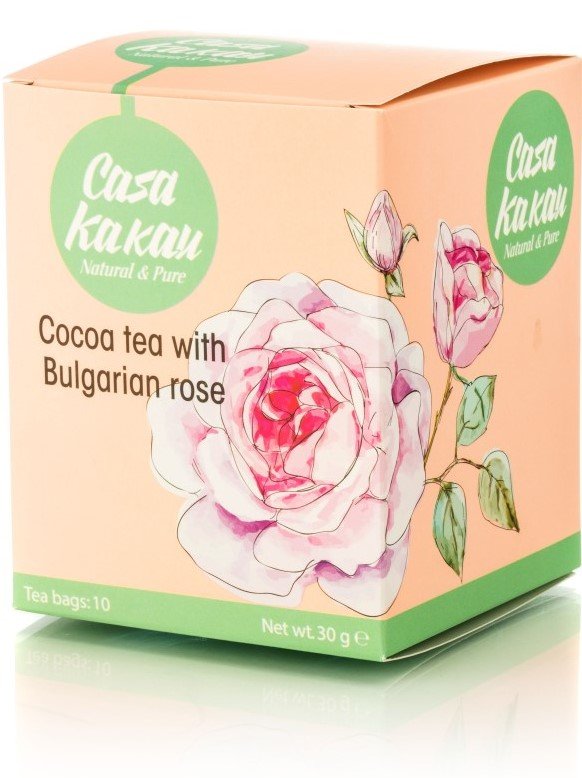 Herbata Różana Z Ziarnami Kakao 30G