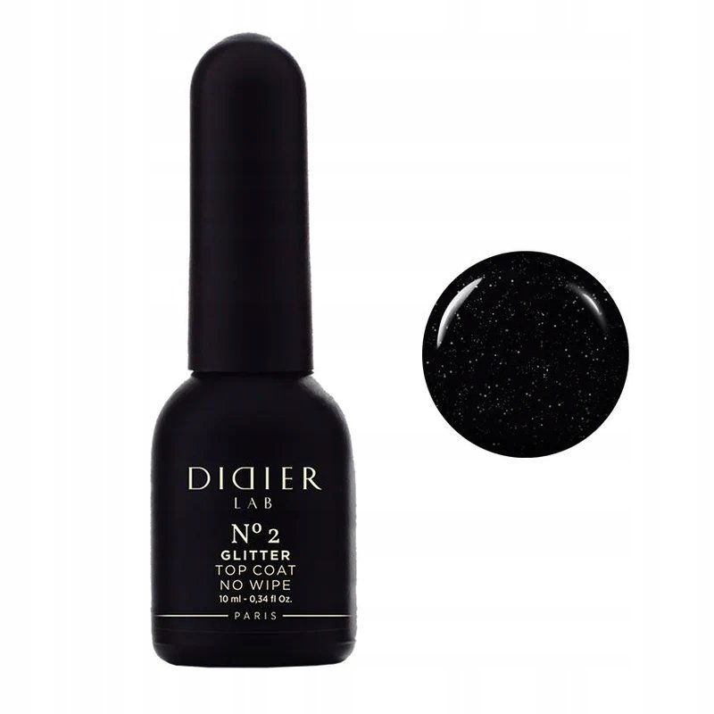 Didier, Lakier hybrydowy Top Coat Glitter No2