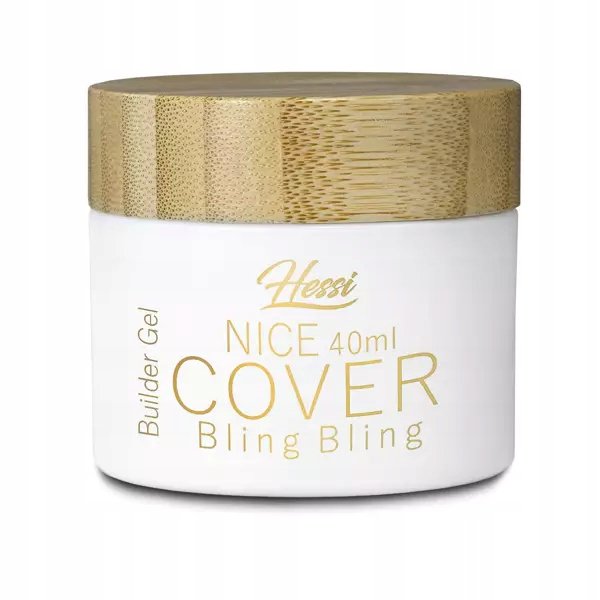 Hessi, Żel budujący Nice Cover Bling Bling, 40 ml