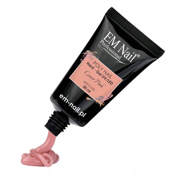 Em nail professional Poly Nail Hard Gel - Cover Pink 30ml 5903041824664