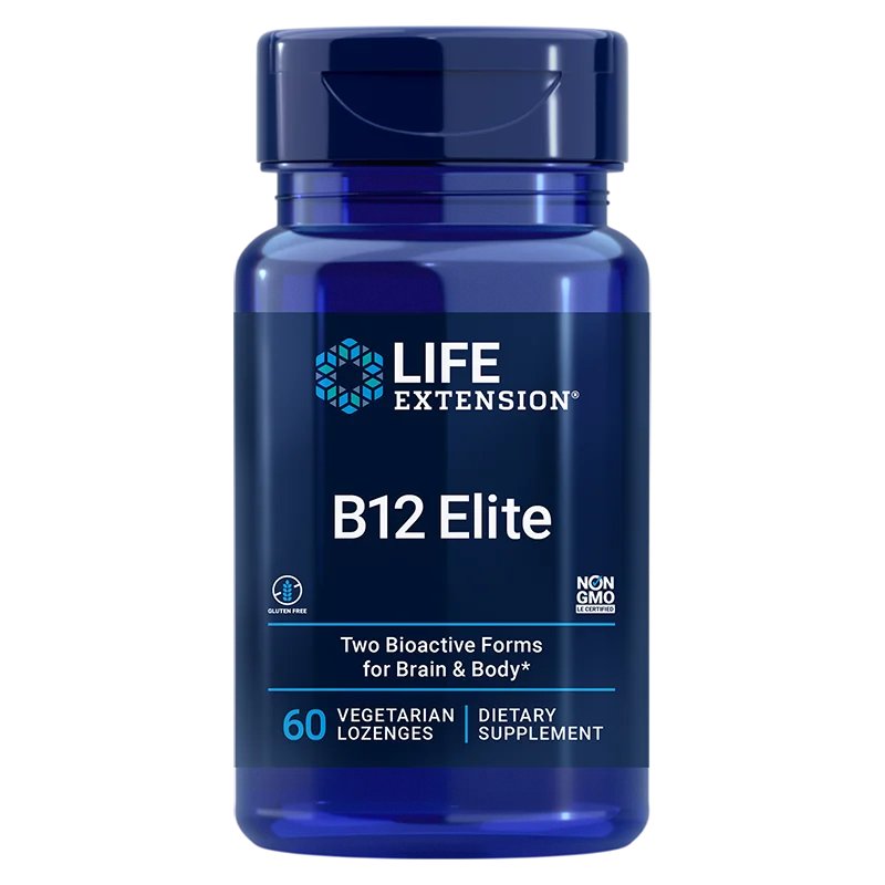 Life Extension, Witamina B12 Elite, 60 kaps.