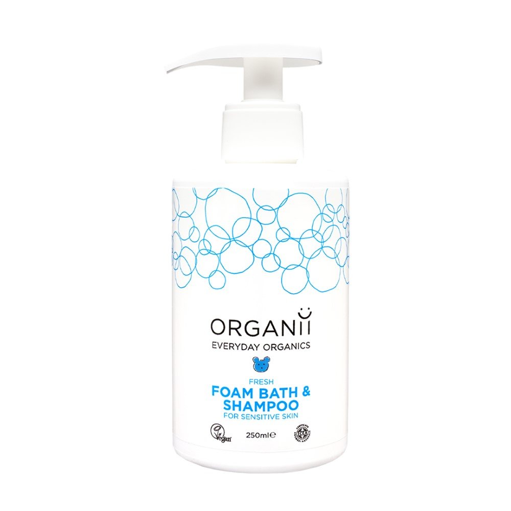 Organii Organii Fresh Foam Bath & Shampoo 250 ml