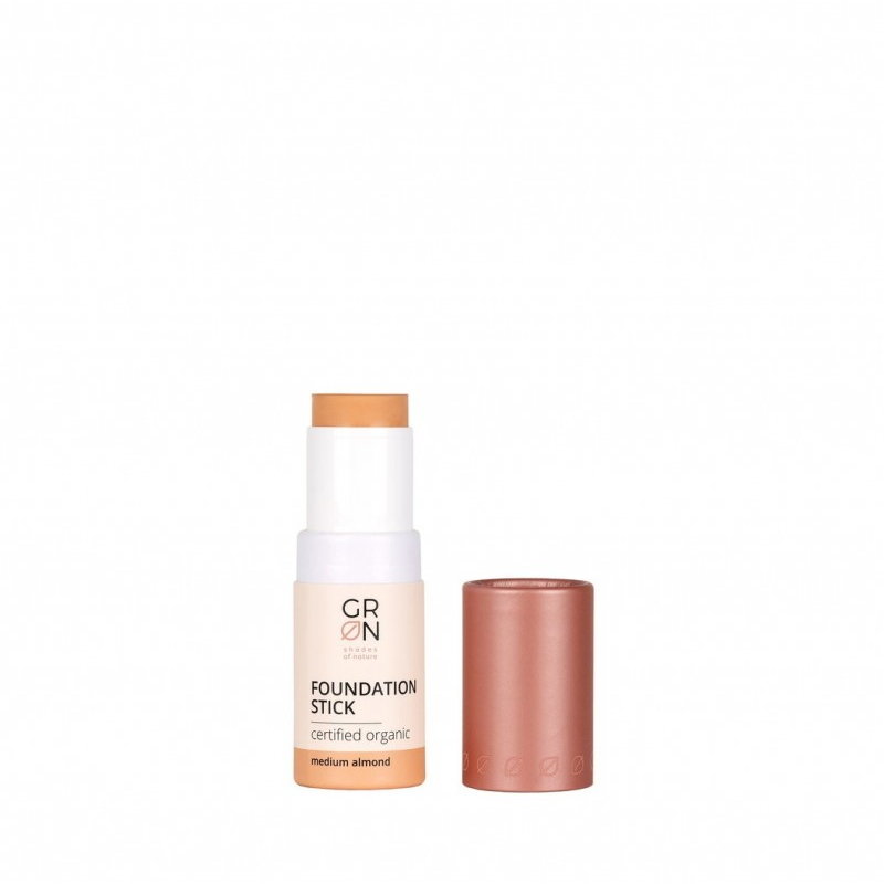 GRN GRN Makijaż twarzy Naturalny podkład w sztyfcie Medium Almond 6.0 g
