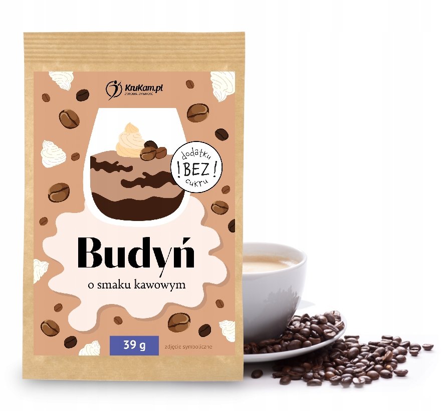 KruKam Budyń o smaku kawowym 39 g