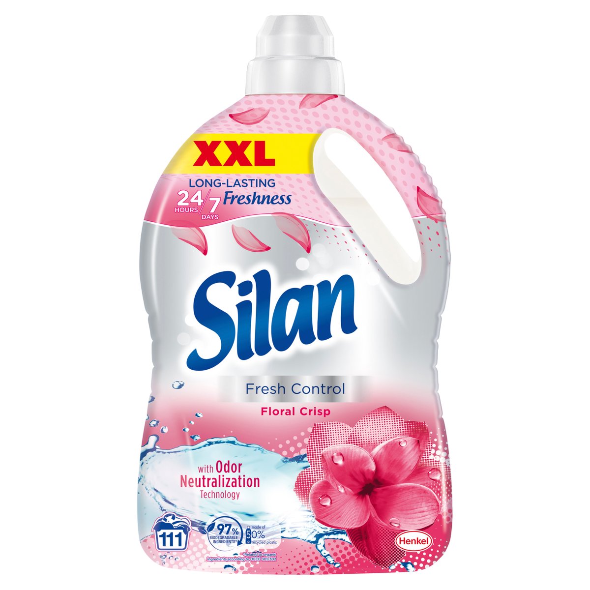 Silan Freshness Fresh Kontrola Floral Crisp Płyn Do Płukania 111Pr 2,77L