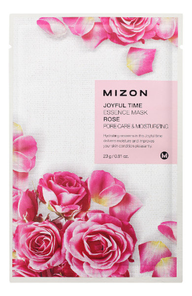 Mizon Joyful Time Essence Mask Rose - 23 g / 1 szt 2099189