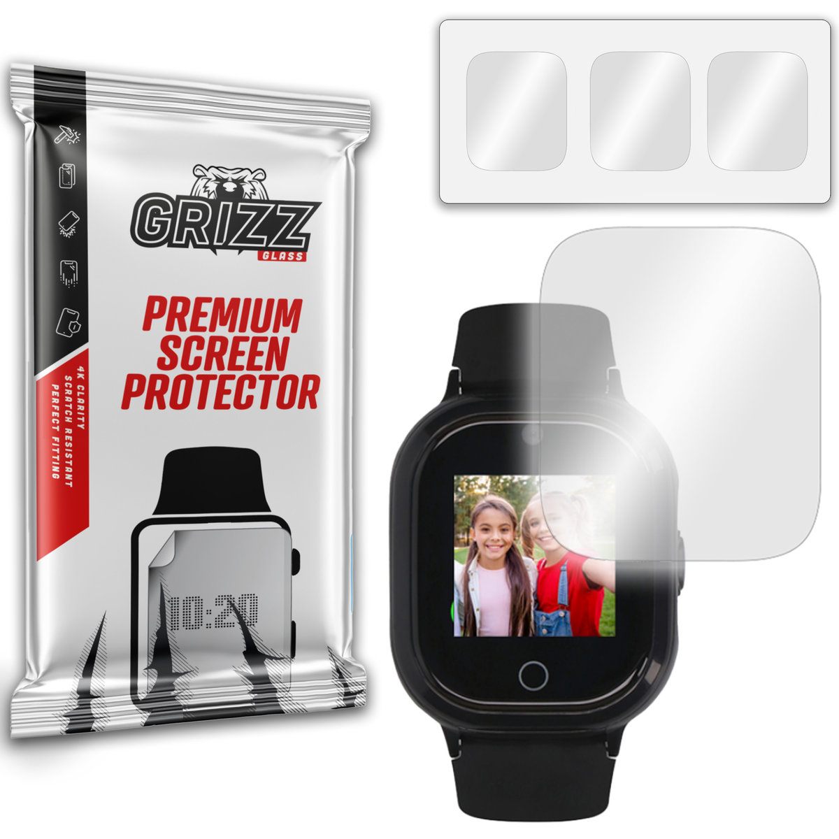 GrizzGlass HydroFilm folia hydrożelowa do Locon Watch Lite