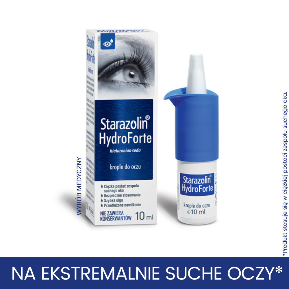 Polpharma Starazolin HydroForte krople do oczu 10 ml