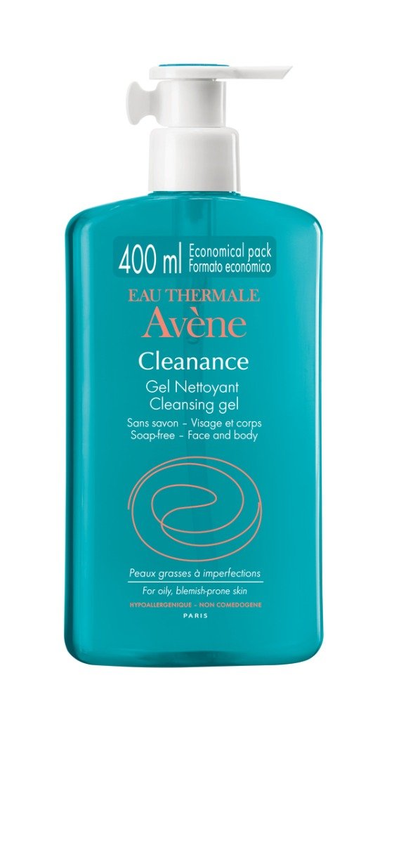 Avene PIERRE FABRE DERMO-COSMETIQUE POLSKA SP Z O.O EAU THERMALE CLEANANCE Żel oczyszczający do skóry tłustej z niedokonałościami 400 ml 7070522