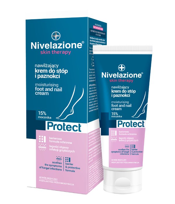 Nivelazione Skin Therapy PROTECT Nawilżający krem do stóp i paznokci 50 ml