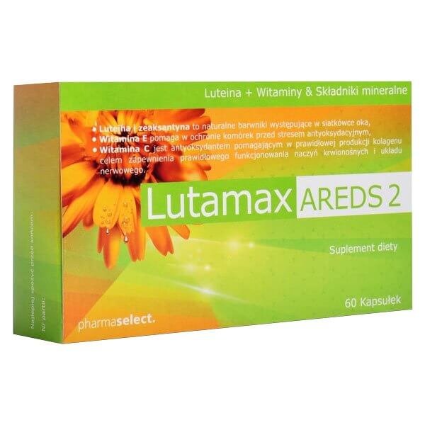 PHARMASELECT LUTAMAX AREDS 2 60 kaps. + 10 kaps. 3175321