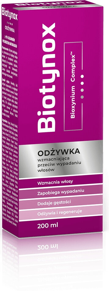 Biotynox, odżywka wzmacniająca przeciw wypadaniu włosów, 200 ml Duży wybór produktów | Dostawa kurierem DHL za 10.90zł !!!| Szybka wysyłka do 2 dni roboczych! | 7082649